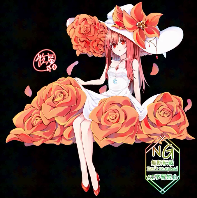 1枚目【ラフ】2枚目【色配置】3.4枚目【ゴリゴリして完成】 