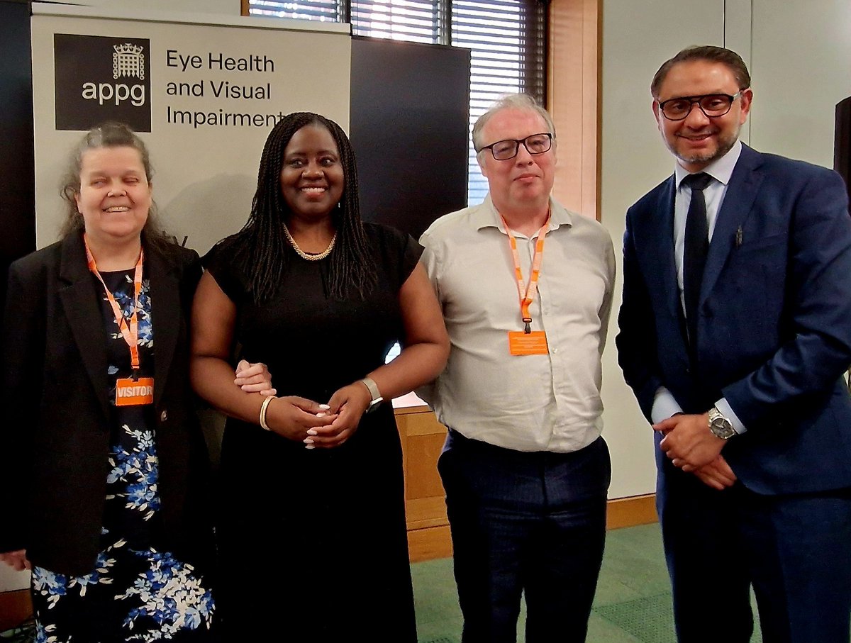 The_AOP's tweet image. We attended the @EyeHealthVIAPPG parliamentary panel event where lived experience met hard data. With the number of people affected by sight loss set to double by 2050, it is clear we need bold leadership and targeted policy now not later.
#EyeHealthAPPG #FutureOfEyeHealth