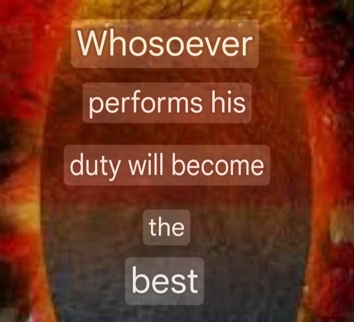 YogaWorldLevel's tweet photo. Whosoever performs his duty will become the best
@ML_Philosophy @MoralFitnezz @JuliaMorales  @lakshmianand96 @HamdanMohammed @dubai https://t.co/0QwStko7fX