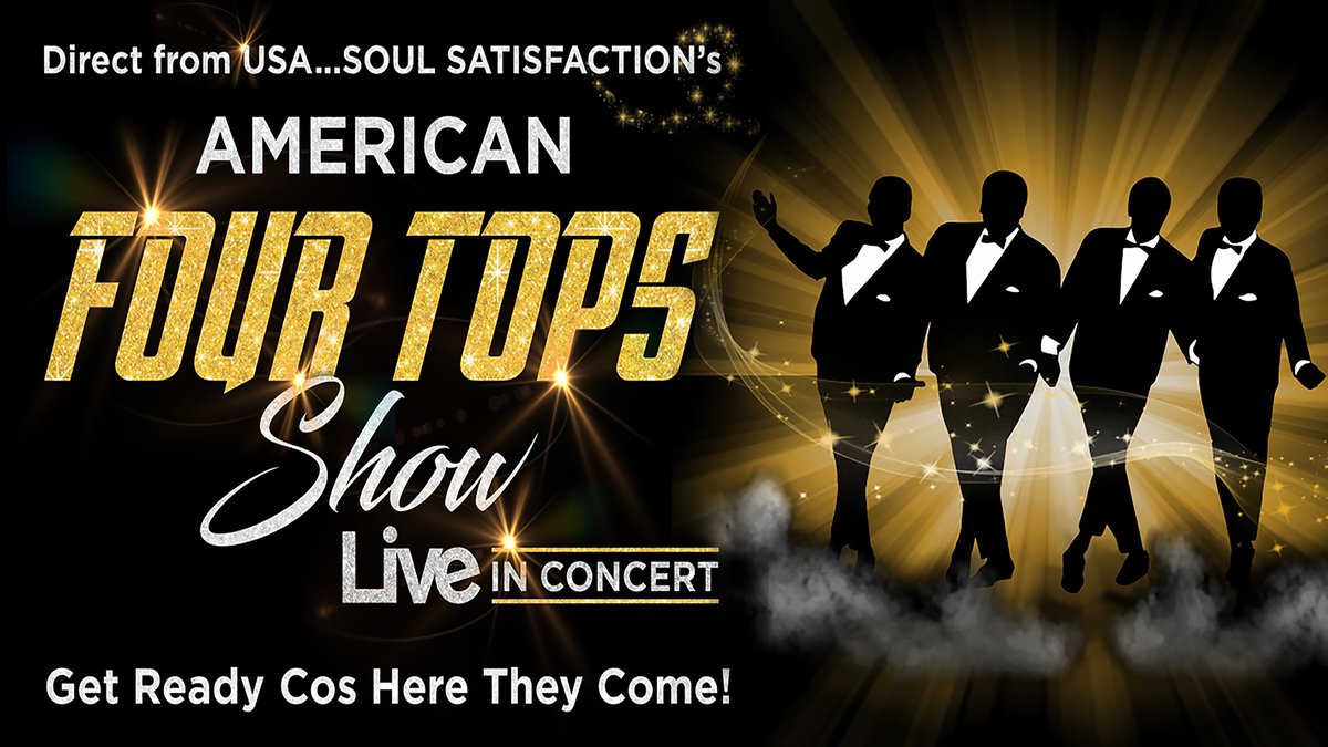 🎶 NEW SHOW 🎶

Reach out! Because Soul Satisfaction’s AMERICAN FOUR TOPS show is almost within reach!

All the way from the US, the singers will grace Parr Hall's stage on 7 Nov to throw fans back to the era of sweet soul music and Motown magic 😍

parrhall.culturewarrington.org/whats-on/the-a…