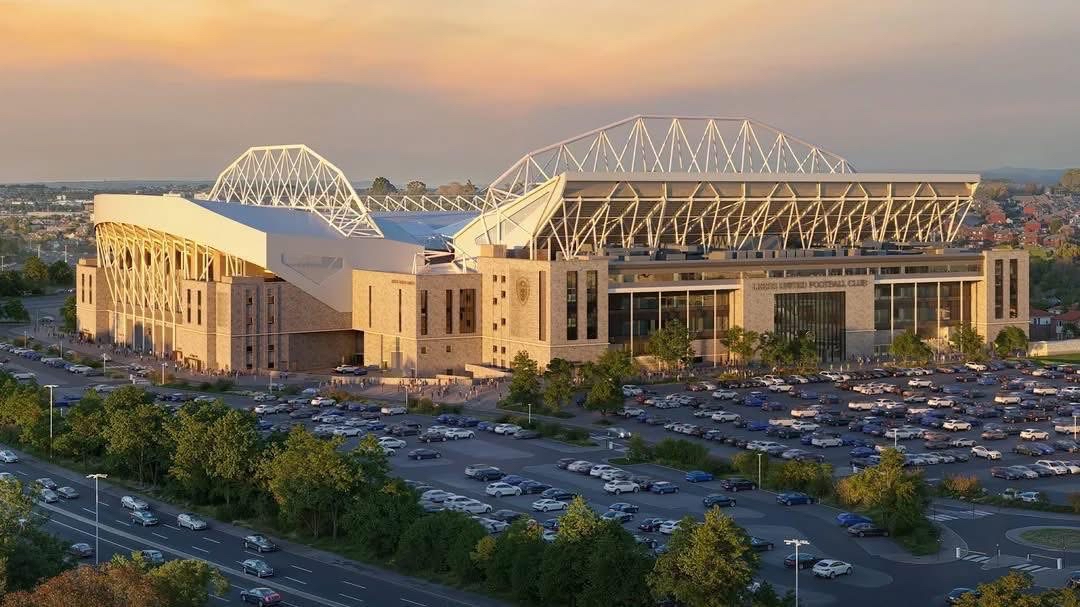 Leeds United have released images of what their upgraded 53,000 seater stadium will look like when its built. 🏟️