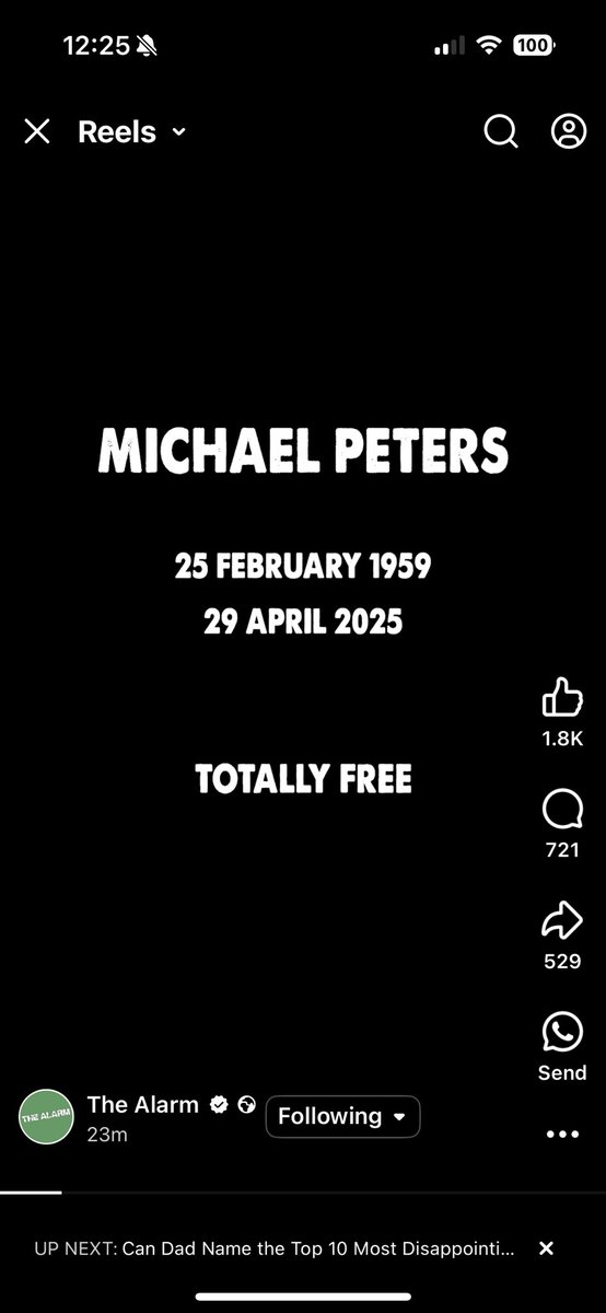 Paul Maidment (@paulmaidment) on Twitter photo Pretty devastated to hear that the icon that is Mike Peters has passed. Great man. Great singer. Great songwriter. LHS to <a href="/julespeters/">Jules Peters</a> and the boys. He leaves quite a legacy and a fantastic body of tunes. RIP Pretty devastated to hear that the icon that is Mike Peters has passed. Great man. Great singer. Great songwriter. LHS to <a href="/julespeters/">Jules Peters</a> and the boys. He leaves quite a legacy and a fantastic body of tunes. RIP