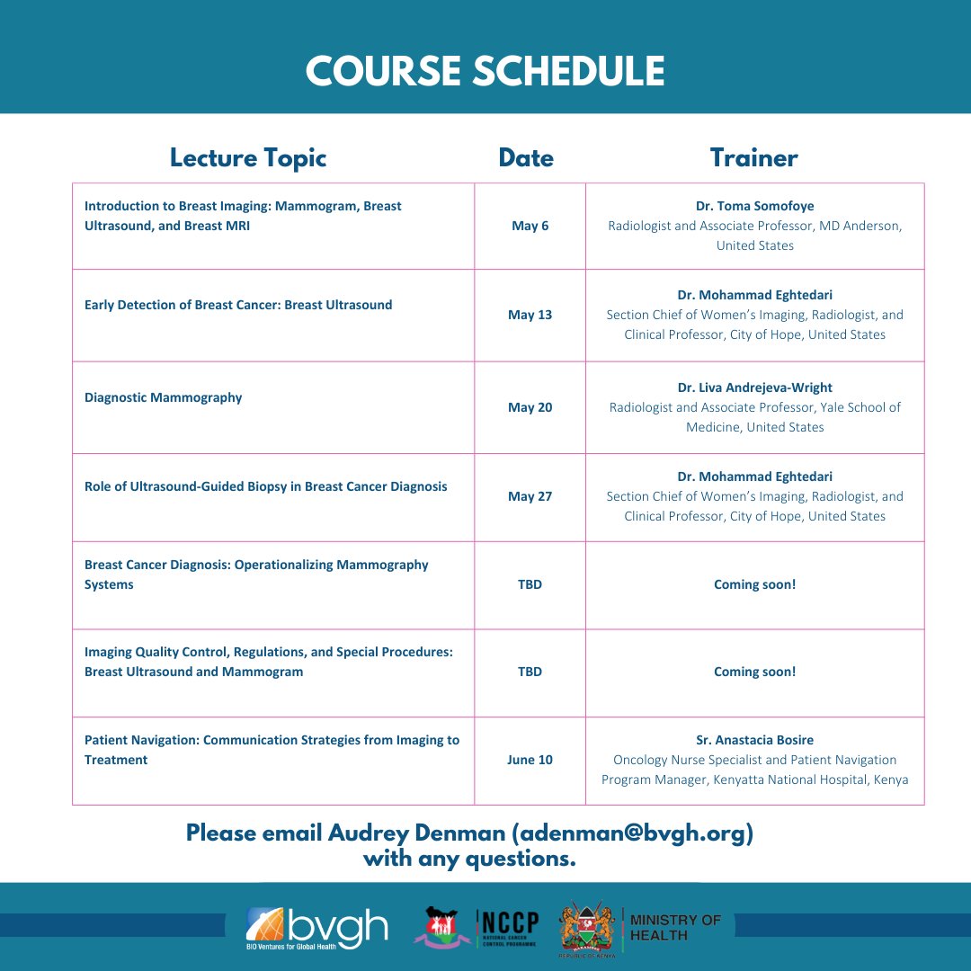 AAI #breastcancer Early Detection &amp; Referral Part II digital training launches May 6th. This series focuses on breast cancer imaging including operationalizing mammography systems, breast ultrasound, imaging quality control, and more.

Register here: us06web.zoom.us/webinar/regist…