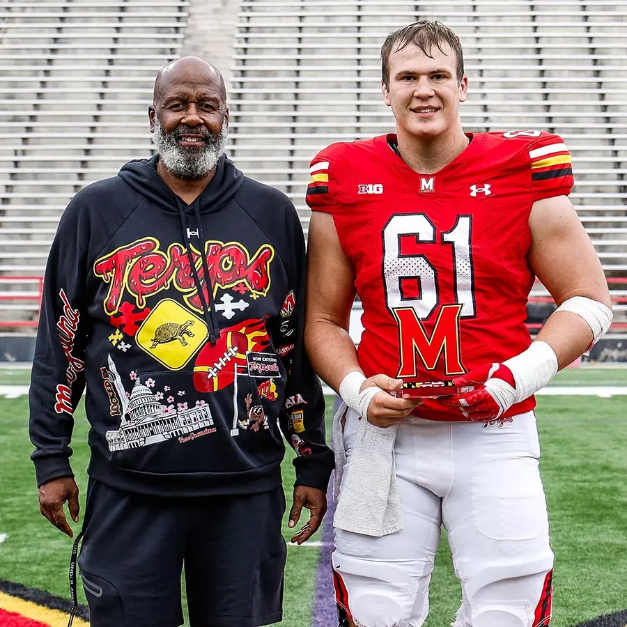 AFL York PA (@afl_yorkpa) on Twitter photo Congrats <a href="/michaelhersh24/">Michael Hershey</a> on being awarded the Steve Ingram OL Award in this year's <a href="/TerpsFootball/">Maryland Football</a> Spring Game! Keep working big man! #OneGoal Congrats <a href="/michaelhersh24/">Michael Hershey</a> on being awarded the Steve Ingram OL Award in this year's <a href="/TerpsFootball/">Maryland Football</a> Spring Game! Keep working big man! #OneGoal