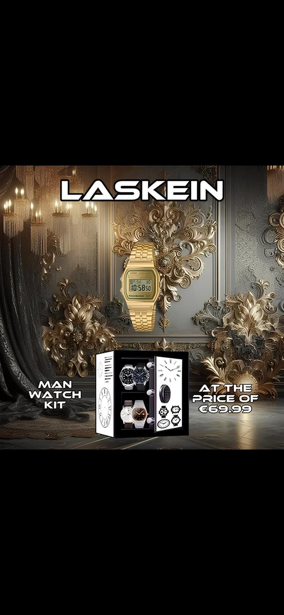 🎁 Enjoy 20% off the "Man Watch Kit" box for 2 days! 🎁

🚹 A box dedicated to men.
From low prices to great luxury! ⌚️

#LuxuryWatches #BRAND #GamblingX #GamblingTwitter #GamingCommunity #gaming #man #unboxing