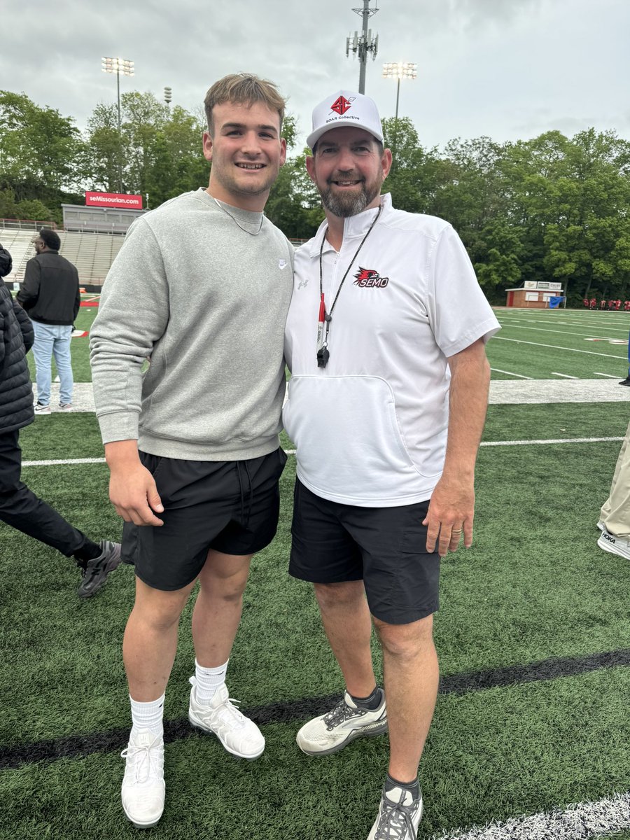 Cash Pomeroy (@cash_pomeroy) on Twitter photo After a great conversation with <a href="/Coach_MacSEMO/">Bobby McMillen</a> I am blessed to receive my first D1 offer from <a href="/SEMOfootball/">SEMO Football</a> ! <a href="/Comets_Coach/">Paden Grubbs</a> <a href="/bigwaggs_66/">Tyler Waggoner</a> <a href="/Jevansj12/">Josh Evans</a> After a great conversation with <a href="/Coach_MacSEMO/">Bobby McMillen</a> I am blessed to receive my first D1 offer from <a href="/SEMOfootball/">SEMO Football</a> ! <a href="/Comets_Coach/">Paden Grubbs</a> <a href="/bigwaggs_66/">Tyler Waggoner</a> <a href="/Jevansj12/">Josh Evans</a>