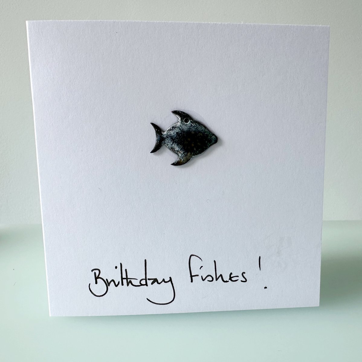 MaisyPlum2's tweet photo. Handmade Birthday Fishes Card, Tropical Fish, Card for Angler, Fish Pun https://t.co/GAYYUPRPXY #MyNewTag #MaisyPlum #MHHSBD #ShopIndie #Etsy #UKCraftersHour #FriendBirthdayCard https://t.co/E9RsJesUMx