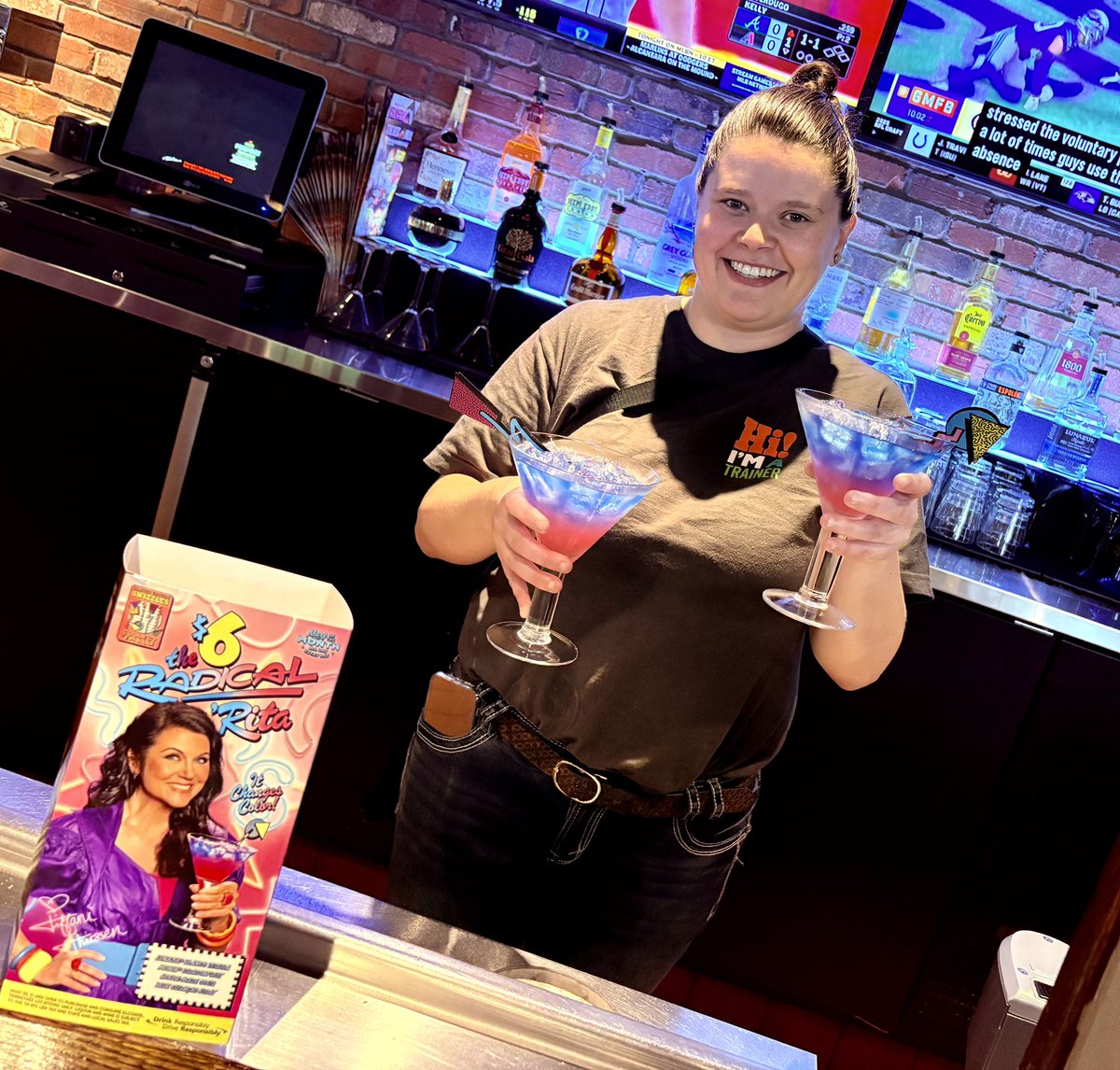 Cortney Day (@cortney40833917) on Twitter photo Happiness is just a Margarita away🍸🌶️💕💜 <a href="/Chilis/">Chili's Grill & Bar</a> don’t forget to try your
$6 Radical Rita 🤟🏼 the 90’s are BACKKK 😍🥰💖💜💙 #90s #chilisritas #margaritas #chilis1749 Happiness is just a Margarita away🍸🌶️💕💜 <a href="/Chilis/">Chili's Grill & Bar</a> don’t forget to try your
$6 Radical Rita 🤟🏼 the 90’s are BACKKK 😍🥰💖💜💙 #90s #chilisritas #margaritas #chilis1749