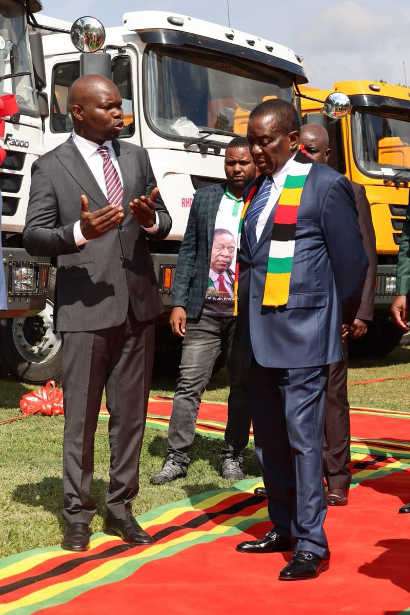 ZANU PF Youth League (@zanupfyouthleag) on Twitter photo The case for #TotalYouthEmpowerment continues unabated. Today President <a href="/edmnangagwa/">President of Zimbabwe</a> handed over tipper trucks to the Youth League. There were procured using funds from the Presidential Youth Fund. The first batch of tipper trucks will go to Bulawayo, Matabeleland South and The case for #TotalYouthEmpowerment continues unabated. Today President <a href="/edmnangagwa/">President of Zimbabwe</a> handed over tipper trucks to the Youth League. There were procured using funds from the Presidential Youth Fund. The first batch of tipper trucks will go to Bulawayo, Matabeleland South and