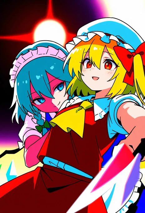 咲夜とフラン 