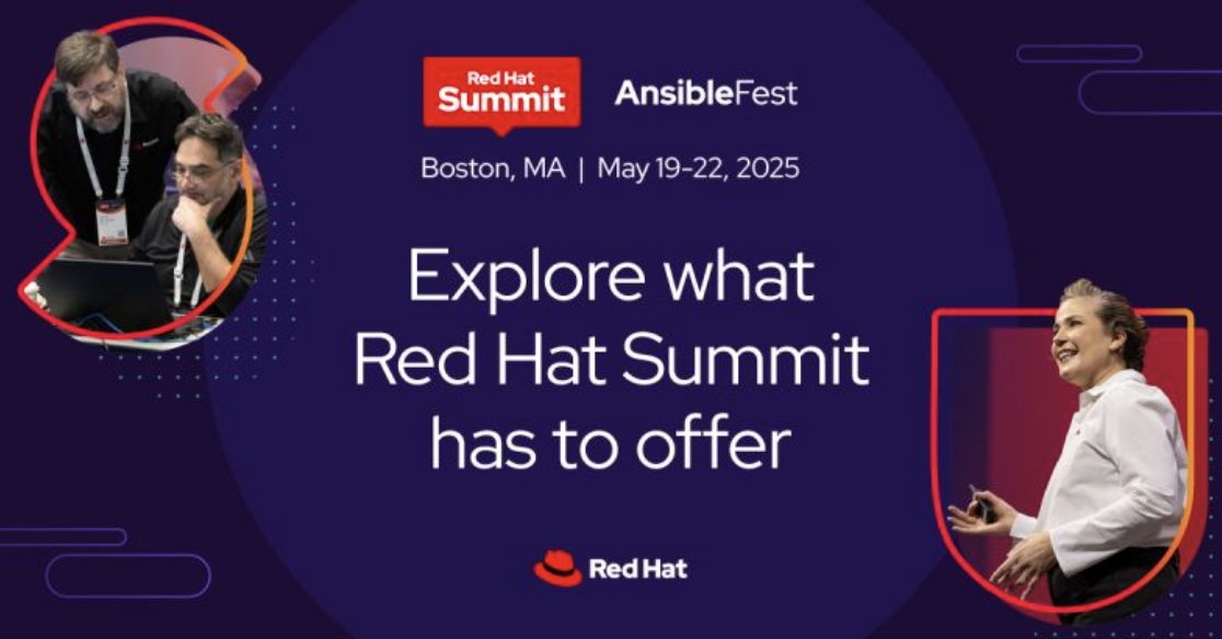 openshift's tweet image. It&apos;s &quot;Try It Tuesday&quot; for #RHSummit —Time to register for some hands-on labs, like red.ht/3Gx7U1R, red.ht/3Y9YAHa, and red.ht/4iI28YH. Register for all three and Summit (red.ht/HPBU_Summit_x) and #OpenShiftCommons (red.ht/summit_commons…) TODAY!