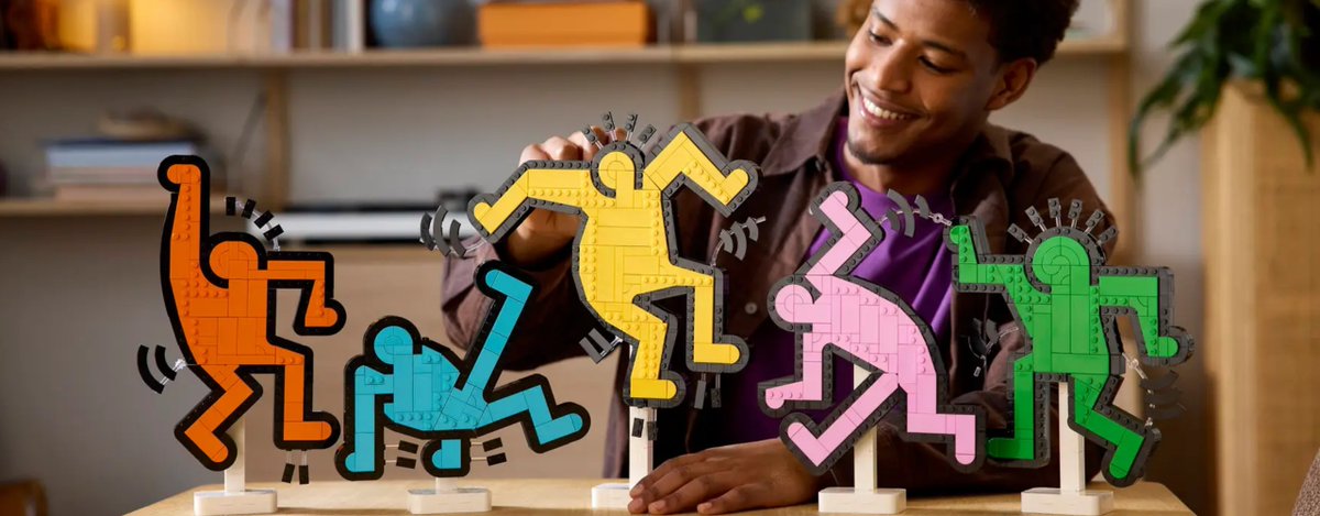 LEGO komt nu met zijn vrolijkste kunst-set ooit: Keith Haring dlvr.it/TKRvYb