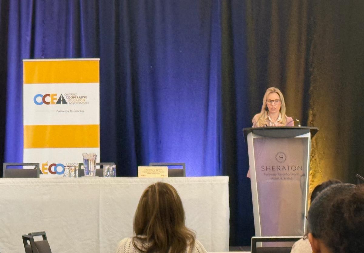 HIEC (@haltoniec) on Twitter photo Great to hear from Candice White, CEO of <a href="/SkilledTradesON/">Skilled Trades Ontario</a> at the <a href="/OCEA_AECO/">OCEA - AÉCO</a> Spring Conference! Her remarks highlighted the power of education-industry partnerships in supporting skilled trades pathways. #OCEA2025 #SkilledTrades #ExperientialLearning #OCEA25 Great to hear from Candice White, CEO of <a href="/SkilledTradesON/">Skilled Trades Ontario</a> at the <a href="/OCEA_AECO/">OCEA - AÉCO</a> Spring Conference! Her remarks highlighted the power of education-industry partnerships in supporting skilled trades pathways. #OCEA2025 #SkilledTrades #ExperientialLearning #OCEA25