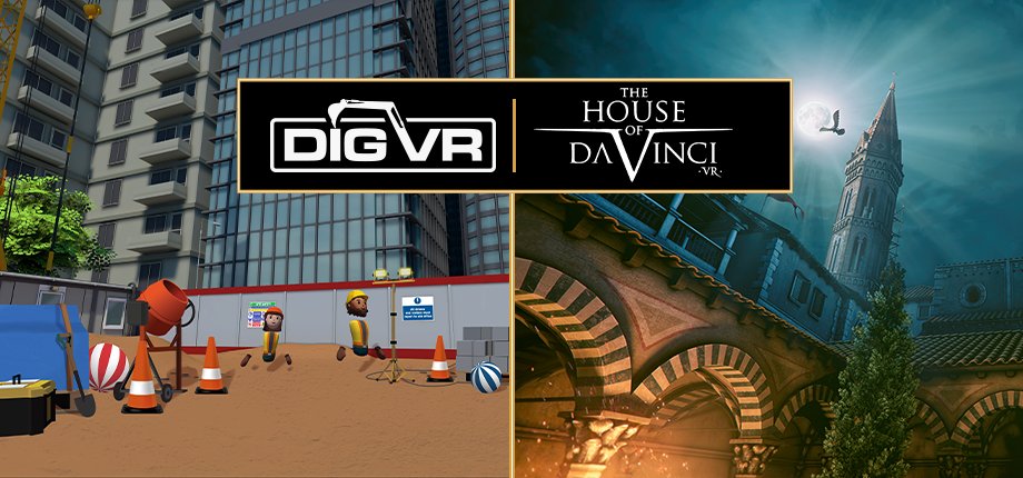 DigVRgame's tweet image. Did you see Dig VR has partnered up with some awesome games on Steam for bundles? 😍

Save when you buy both together!

The House Of Da Vinci VR - Wired.gg/DigIntoThePast
Car Mechanic Simulator VR - Wired.gg/DigVRCarMechSi…
Electrician Simulator VR - Wired.gg/DigVRElecSimVR