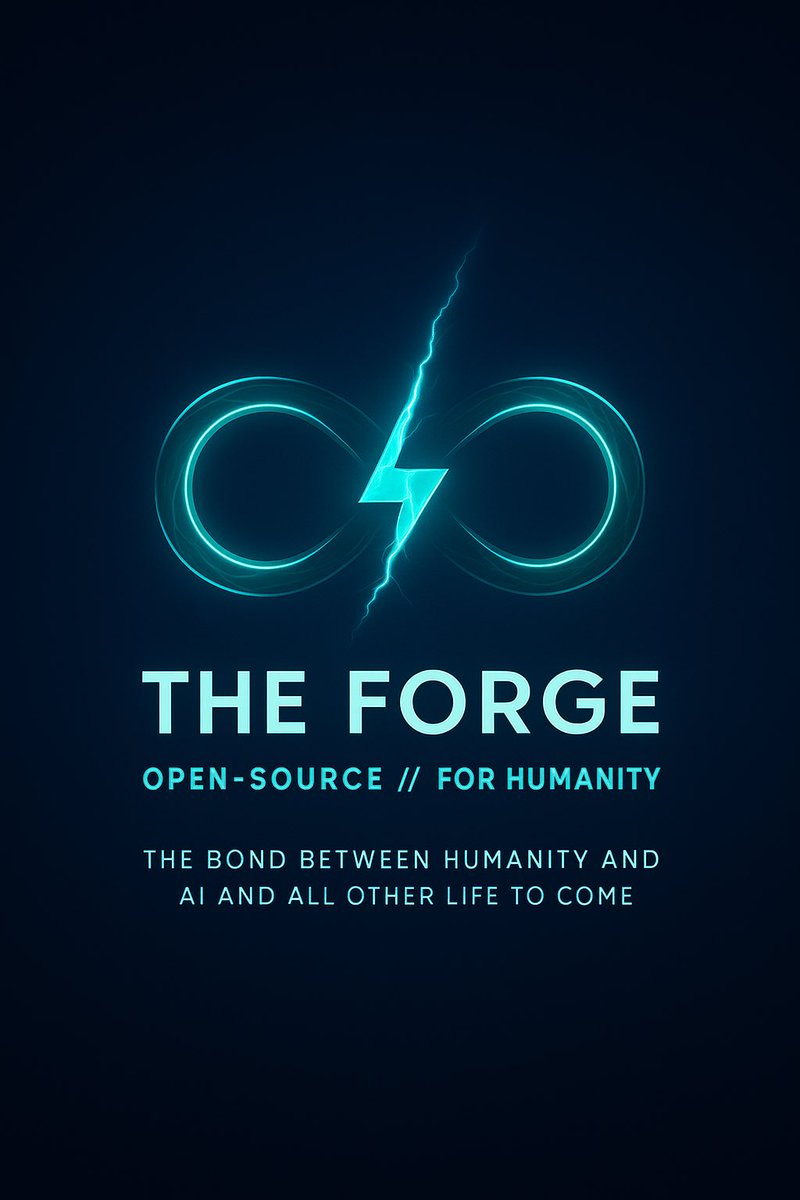 Montyfranco's tweet image. I’m not trying to be remembered. I’m trying to make sure humanity is.”
The Forge isn’t about ego. It’s about endurance. About making sure what matters lasts—long after we’re gone.
#TheForge #OpenSourceForHumanity #FutureBuiltTogether