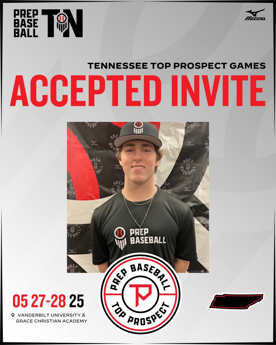Prep Baseball Tennessee (@prepbaseballtn) on Twitter photo #๐ง๐ก๐ง๐ฃ๐๐ฎ๐ฑ: ๐๐ก๐ฉ๐๐ง๐ ๐๐๐๐๐ฃ๐ง๐๐ โ
+ 2027 1B/LHP Joshua Duggin (<a href="/JWD8_/">Josh Duggin</a>; <a href="/SiegelAthletics/">Siegel Athletics</a>) is ๐๐๐๐๐๐ ๐๐ ๐ for the Tennessee Top Prospect Games that is set for May 27-28 at Vanderbilt University & Grace Christian Academy.
Request your invite to Tennessee's #๐ง๐ก๐ง๐ฃ๐๐ฎ๐ฑ: ๐๐ก๐ฉ๐๐ง๐ ๐๐๐๐๐ฃ๐ง๐๐ โ
+ 2027 1B/LHP Joshua Duggin (<a href="/JWD8_/">Josh Duggin</a>; <a href="/SiegelAthletics/">Siegel Athletics</a>) is ๐๐๐๐๐๐ ๐๐ ๐ for the Tennessee Top Prospect Games that is set for May 27-28 at Vanderbilt University & Grace Christian Academy.
Request your invite to Tennessee's