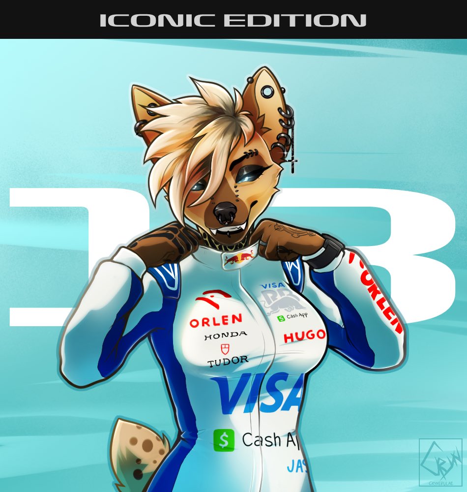 crynebulae's tweet photo. ICONIC EDITION
Everyones favorite racer of F1 2025

Thank you once again @KittyJas112usa for commissioning me! I adore our F1 series we've got going here! 🏁🏁🏁 https://t.co/ctF7T20cZN