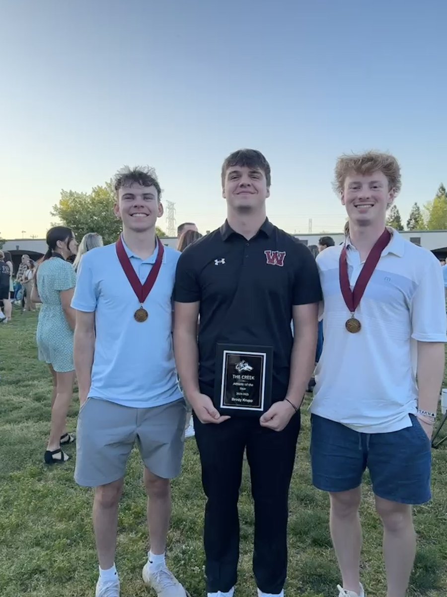 Brody Krupp C/O'25 (@brody_krupp) on Twitter photo Blessed to say I have received woodcreek’s male ATHLETE of the year at the academic merit awards! <a href="/Benjamin_Magee_/">Benjamin (BJ) Magee</a> <a href="/CoachPBenoit/">Paul Benoit</a> <a href="/SLemos35/">Shea Lemos</a> <a href="/carterkrupp/">Carter Krupp</a> <a href="/tkrupp9/">Tanner Krupp</a> Blessed to say I have received woodcreek’s male ATHLETE of the year at the academic merit awards! <a href="/Benjamin_Magee_/">Benjamin (BJ) Magee</a> <a href="/CoachPBenoit/">Paul Benoit</a> <a href="/SLemos35/">Shea Lemos</a> <a href="/carterkrupp/">Carter Krupp</a> <a href="/tkrupp9/">Tanner Krupp</a>