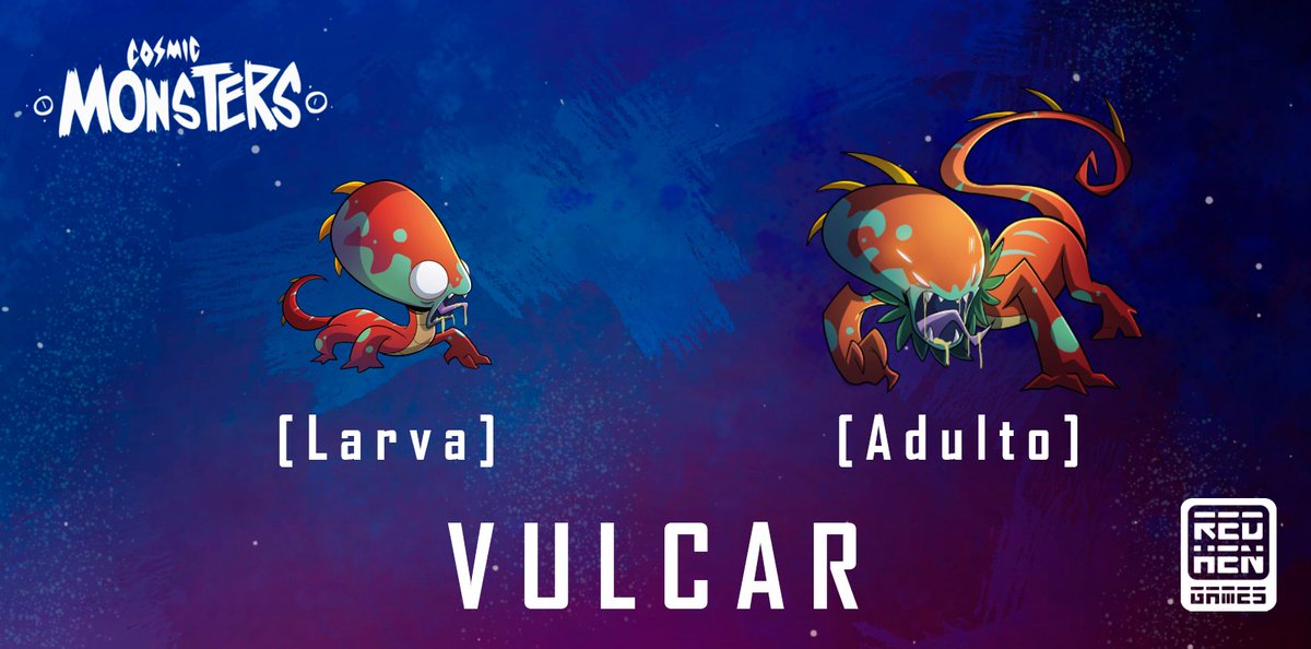 🐔🎲♟️🃏🕹️🎮 | LIVE AND PLAY | 💫⭐🛸🌕👾👽 

Les presentamos a los Monstruos cósmicos de nuestro próximo lanzamiento "Cosmic Monsters'' un juego duel abstracto donde  competirás por dominar el cosmos .
#cosmicmonsters #redhengames #juegosdemesa   #2players #boardgames