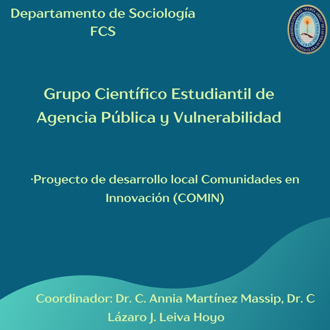 Facultad de Ciencias Sociales UCLV tweet media