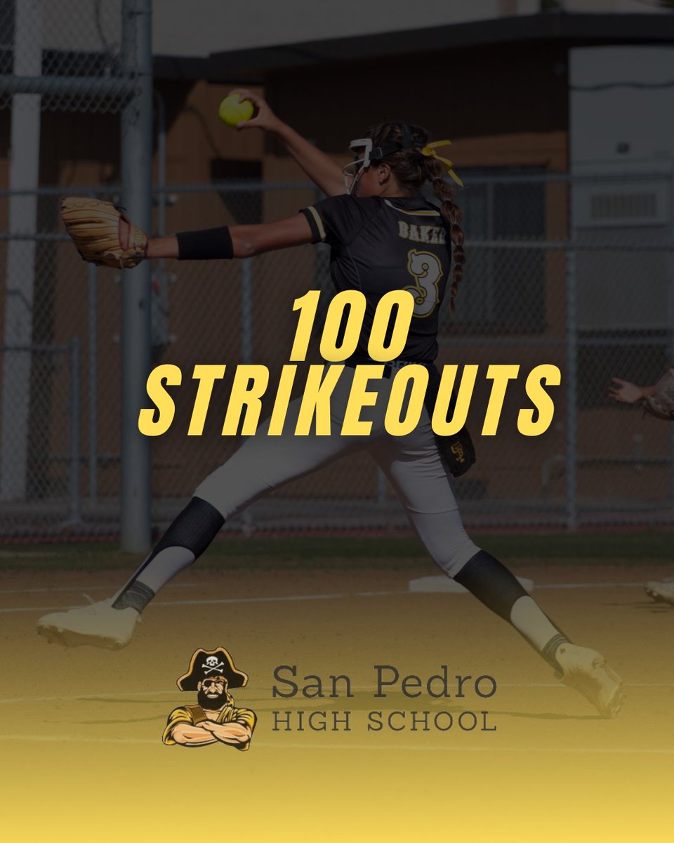 Caroline Baker 2027 RHP (@cbaker2027) on Twitter photo Season milestone. Work is not done. More goals to accomplish! Thank you to my catchers Brianna Rodela, Marilyn Reza & Maya Malahni for your framing, hard work and game planning! <a href="/PedroSoftball/">San Pedro High Softball</a> <a href="/DamianCalhoun/">Damian Calhoun</a> <a href="/NickIngram310/">Nick Ingram</a> <a href="/SBSportsRadio/">South Bay Sports Radio</a> <a href="/latsondheimer/">eric sondheimer</a> <a href="/breezepreps/">Breeze Varsity</a> <a href="/JamaalStreet/">Jamaal Street</a> Season milestone. Work is not done. More goals to accomplish! Thank you to my catchers Brianna Rodela, Marilyn Reza & Maya Malahni for your framing, hard work and game planning! <a href="/PedroSoftball/">San Pedro High Softball</a> <a href="/DamianCalhoun/">Damian Calhoun</a> <a href="/NickIngram310/">Nick Ingram</a> <a href="/SBSportsRadio/">South Bay Sports Radio</a> <a href="/latsondheimer/">eric sondheimer</a> <a href="/breezepreps/">Breeze Varsity</a> <a href="/JamaalStreet/">Jamaal Street</a>
