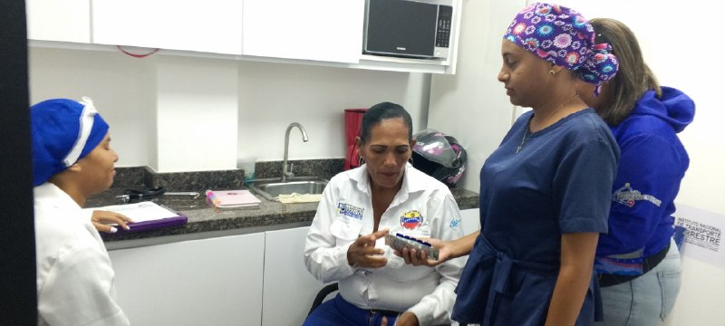 InttContigo's tweet photo. Trabajadores del INTT oficina Higuerote son beneficiados con jornada de salud por parte del Fondo Administrativo de Salud del Ministerio del Poder Popular para Relaciones Interiores, Justicia y Paz #FASMIJ https://t.co/ebSWJVusIt