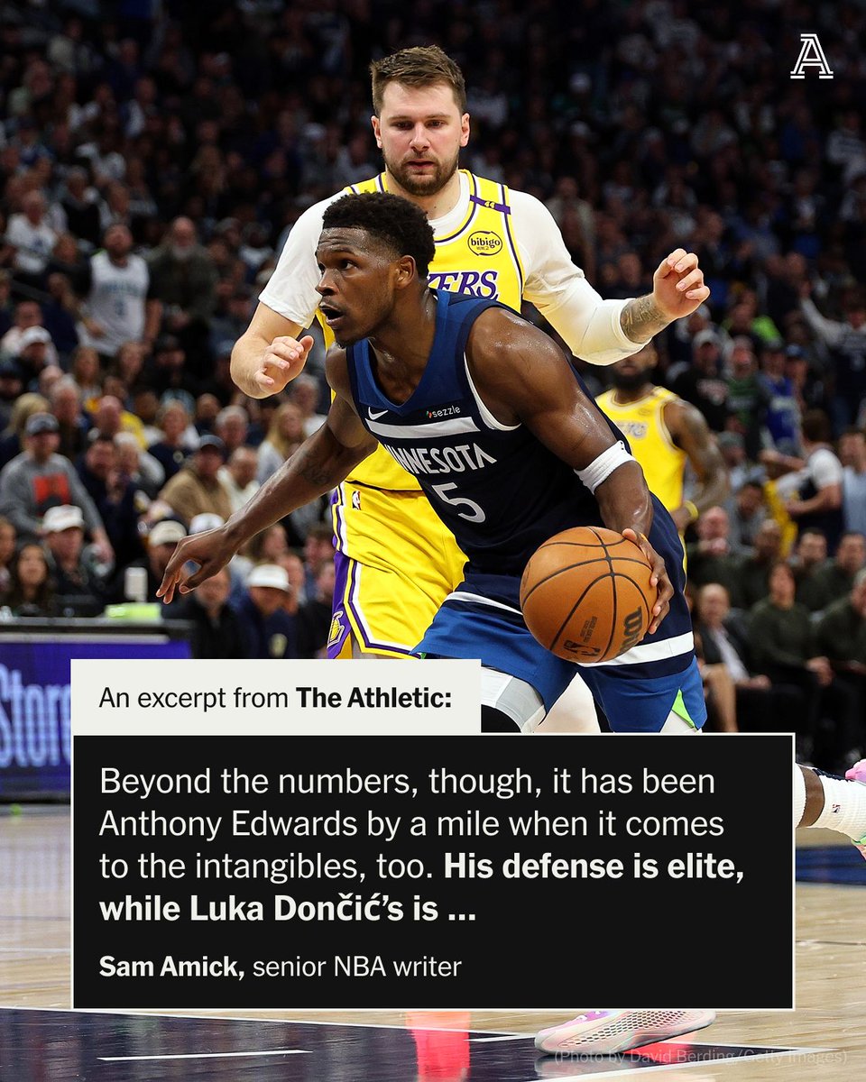 The fact that the Timberwolves gave almost zero thought to the prospect of swapping Anthony Edwards for Luka Dončić speaks volumes about their level of belief in the player Edwards will become.

And it's a choice that looks more and more sound by the day.