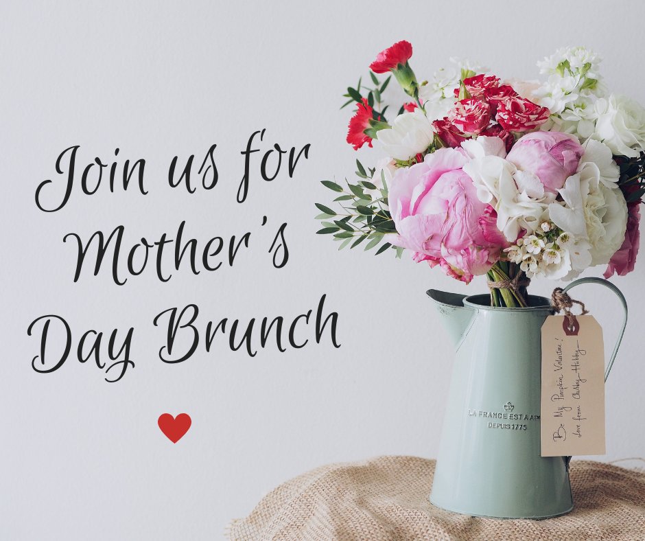 HeathersClub's tweet photo. Make your reservations now for Mother's Day at the Heathers Club! Treat your mom to a special day filled with love, delicious food, and unforgettable memories. 🌷💖 #MothersDay #HeathersClub
https://t.co/y8fehSqDBp https://t.co/VzVx8z8N05