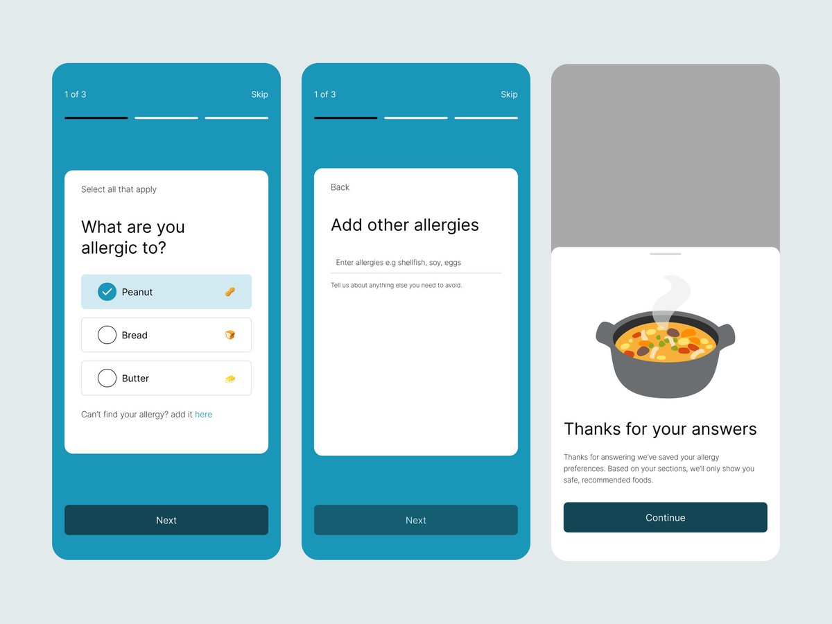 omololaaah's tweet image. It&apos;s Day 1 of @Visiola_Fdn 2025 Coding Boot Camp design marathon, and I&apos;ve just completed recreating the UI for a food-allergy-based app.

Thank you to the @Visiola_Fdn and Mrs @LDAraba for this opportunity!

#VisiolaFoundation #WomenInTech #CodingBootCamp #Designmarathon