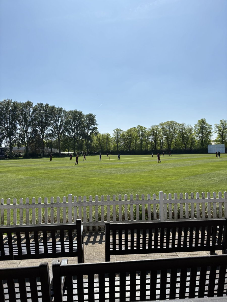 Great to get the season underway today in the sunshine! Congratulations to Charlie S (13Ga) who has been made 1st XI captain! ☀️🏏