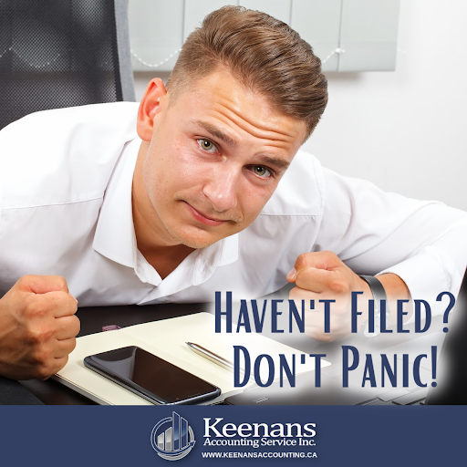Still need to file your taxes? Don’t panic, Keenans Accounting Service is ready to help.

Beat the April 30th deadline and avoid interest or penalties.

Let’s get it done. Call 705-526-7628 to get started.