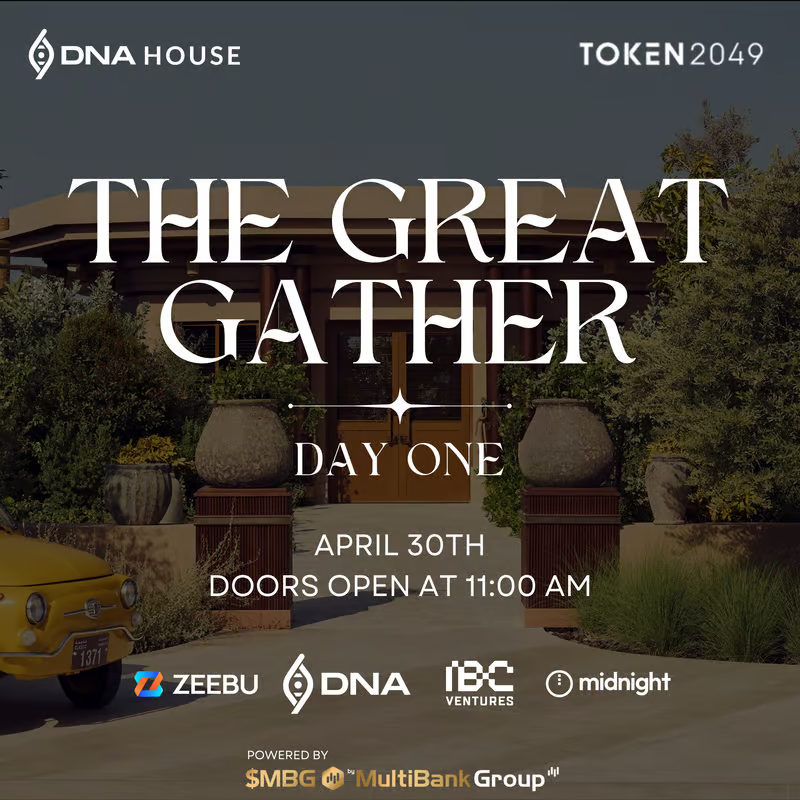 We’re cooking up something wild at TOKEN2049 Dubai.
Catch James Brown, our Nutrigenetics Director, on stage tomorrow at DNA House x IBC.

He’ll be joining leaders from Humanity Protocol, Genomes, and MESLO to explore how personalised health, epigenetics, and Web3 are merging to