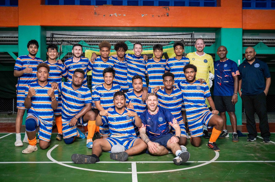 Marshall Islands Soccer Federation (@soccerfedmi) on Twitter photo 18 days left on our Kickstarter and £5,500 / $7,400 to raise.
Can you boost us towards the finishing line with a pledge?
We have rewards such as Behind-the-scenes access, lifting a lid on what really happens during international football events, to match-worn shirts - a chance 18 days left on our Kickstarter and £5,500 / $7,400 to raise.
Can you boost us towards the finishing line with a pledge?
We have rewards such as Behind-the-scenes access, lifting a lid on what really happens during international football events, to match-worn shirts - a chance