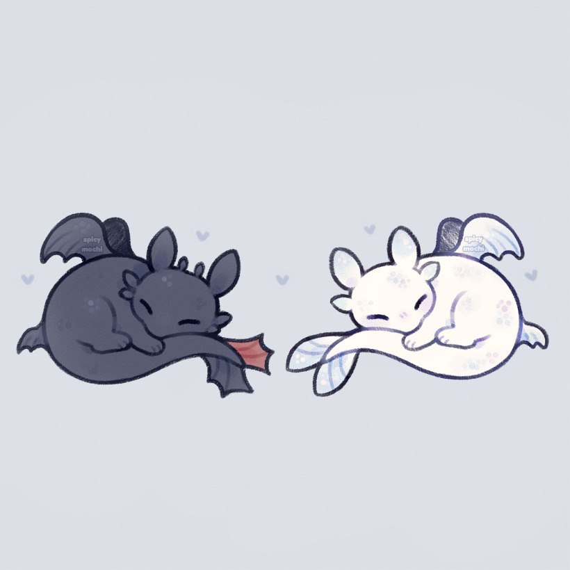 sleepy dragons