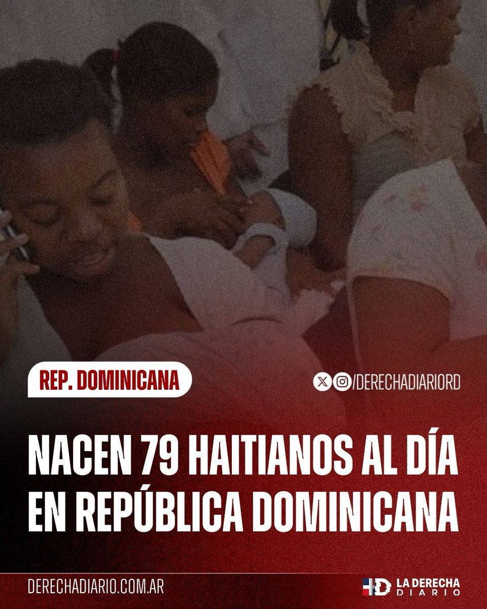 🇩🇴 | En República Dominicana nacen en promedio 79 niños haitianos cada día. La mayoría de las madres llega al país sin documentos y sin atención médica previa.