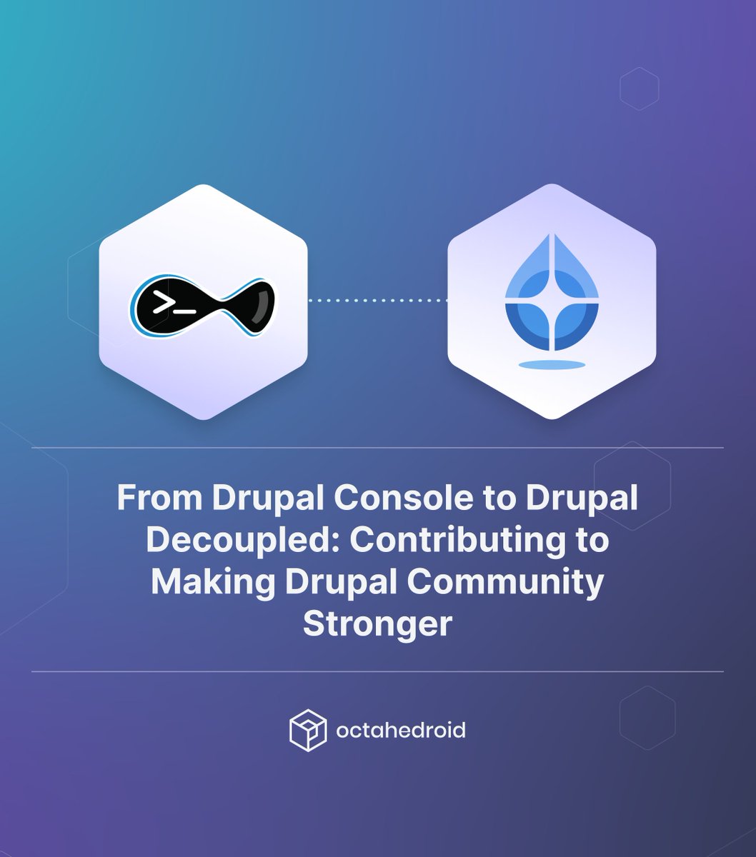 Drupal Console emerged as a practical response to the challenges created by the transition from Drupal 7 to 8. As that chapter closes, its spirit continues in Drupal Decoupled.

Both tools were born from specific pain points encountered by real developers. 

Where Drupal Console