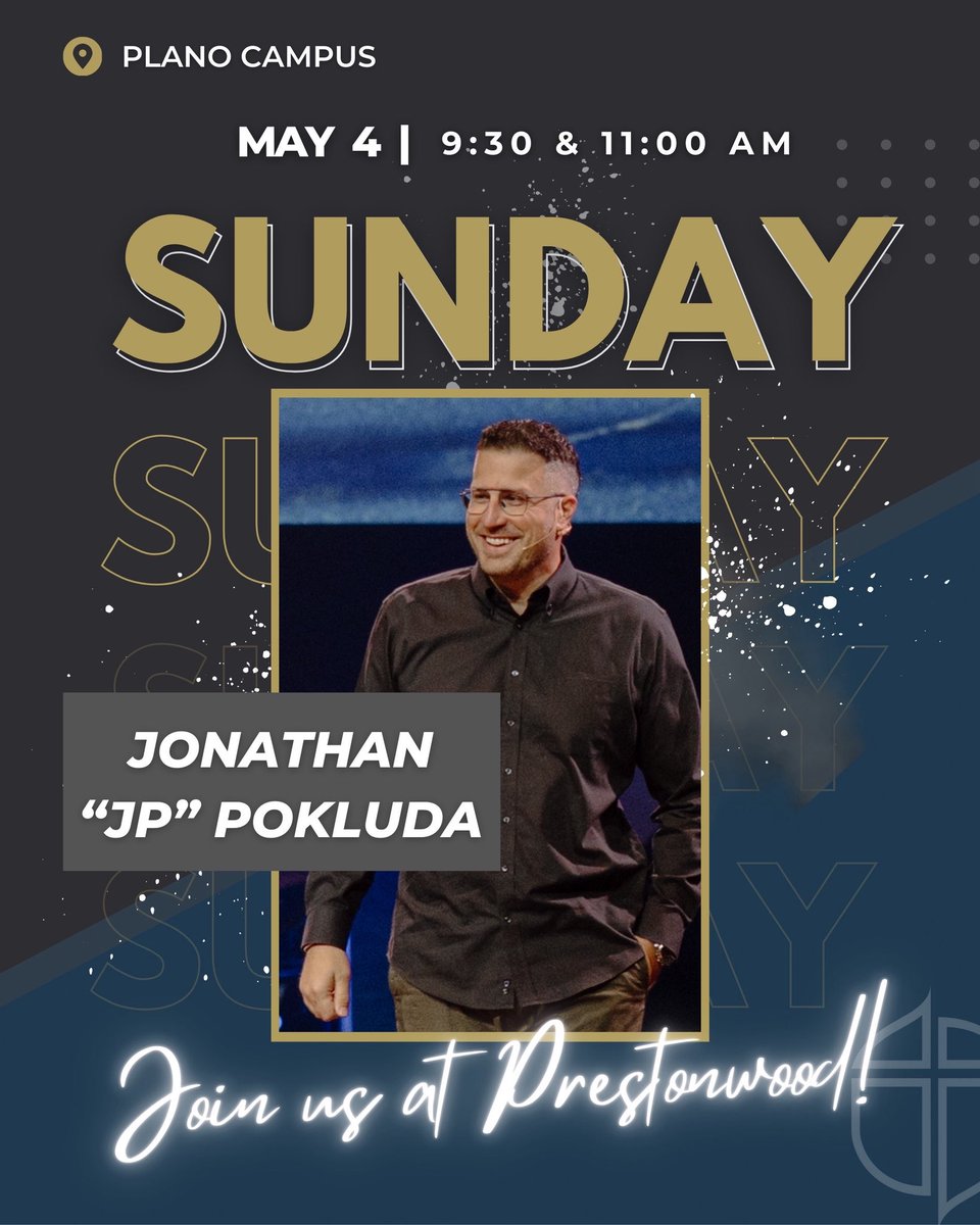 We are excited to welcome Jonathan “JP” Pokluda, Lead Pastor of Harris Creek Church in Waco to our Plano Campus this Sunday. He has a passion for inspiring young adults.
 
He will sign copies of his latest book Your Story Has a Villain. Purchase your copy at the Bookstore!