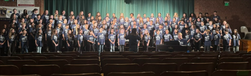 Seven  5th graders from Brookside and Berkeley Schools performed at the 2025 MEBCI Treble Chorus Festival! On Saturday, they sang alongside students from across Bergen County and performed a beautiful concert under the direction of guest conductor Julianne Correa.