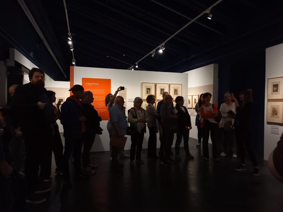 museumataro's tweet photo. #Inaugurada, a Sant Cugat del Vallès, l'exposició "Volaverunt. Els gravats de Goya des de la contemporaneïtat" 🪶
Produïda pel Museu de Mataró i estrenada el 2021 a Ca l’Arenas. La Xarxa de Museus d’Història i Monuments de Catalunya impulsa la seva itinerància 🗣️ 👋 https://t.co/PVFcVSKVRv