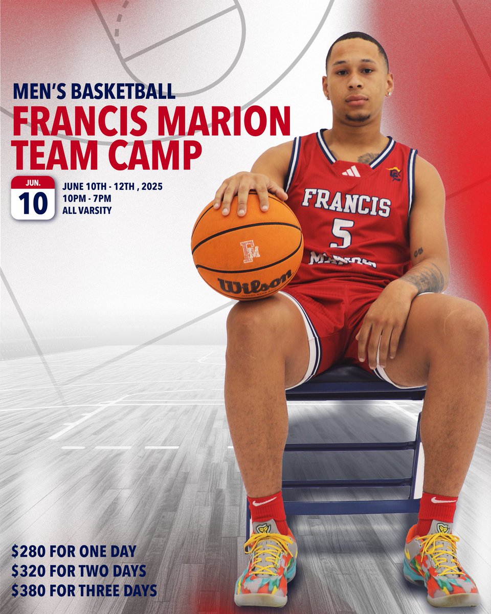 Spots for Team Camp will go quickly. Register today with the link below.

Team Camp Registration- fmupatriots.com/registrations/…

#SwampEm! /// #ThreeStripeLife! | #GoPatsGo! | #KeepEmHome!