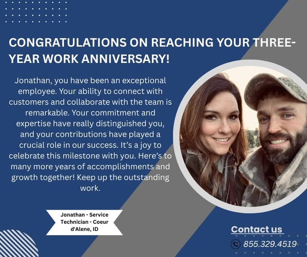 Jonathan,
Thank you for everything you do. Your hard work, positive attitude, and the genuine energy you bring to the team truly make a difference. It's been a pleasure having you with us, and we’re grateful for the dedication and consistency you show day in and day out.