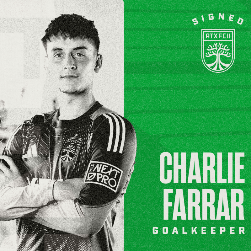 Adding a fresh face to the goalkeeper group.

Welcome to the squad, Charlie Farrar! 🌳🌳