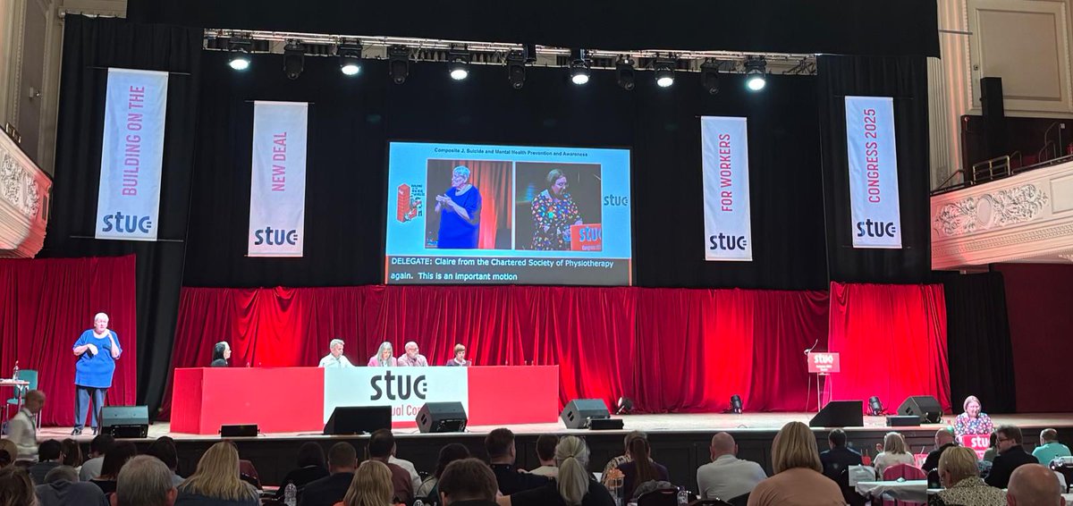 Claire Craig (she/her) (@clairecraig_pt) on Twitter photo <a href="/CSPScot/">CSP Scotland</a> is on fire at this year's #stuc25 7 speeches today - 1 proposal,1 amendment, 1 second & 4 supports. for a small union we aim high! Thanks to all the staff &delegation!9 down, potentially 3 tomorrow <a href="/fionaemackellar/">fiona mackellar</a> <a href="/sachambrown/">Sacha Michelle Brown</a> <a href="/ClaireRonald/">Claire Ronald (she/her)</a> <a href="/kenryckbell/">Kenryck Lloyd Jones</a> Mattie & Leah <a href="/CSPScot/">CSP Scotland</a> is on fire at this year's #stuc25 7 speeches today - 1 proposal,1 amendment, 1 second & 4 supports. for a small union we aim high! Thanks to all the staff &delegation!9 down, potentially 3 tomorrow <a href="/fionaemackellar/">fiona mackellar</a> <a href="/sachambrown/">Sacha Michelle Brown</a> <a href="/ClaireRonald/">Claire Ronald (she/her)</a> <a href="/kenryckbell/">Kenryck Lloyd Jones</a> Mattie & Leah