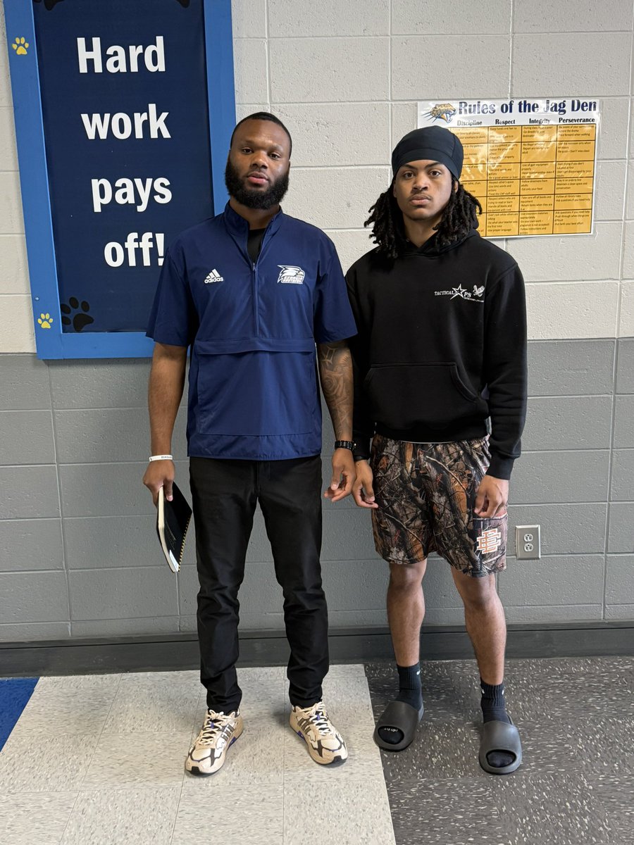 Mae Jemison High Football (@jemisonjags) on Twitter photo Thanks to <a href="/GSAthletics_FB/">Georgia Southern Football</a> & <a href="/CoachWillis_/">Damion Willis</a>
for Stopping By Jemison High To Check Out Our Student -Athletes! <a href="/DexPreps/">DexPreps</a> <a href="/GrindLab/">GrindLab Academy</a> <a href="/DrewD977ESPN/">Drew DeArmond</a> <a href="/DownSouthFb1/">Down South</a> <a href="/CoachJswain/">Jaylon Swain</a> <a href="/UnLockYourGame/">UnLockYourGame</a> <a href="/RocketCityPreps/">Rocket City Preps</a> #GoJags ๐๐#RecruitTheJ Thanks to <a href="/GSAthletics_FB/">Georgia Southern Football</a> & <a href="/CoachWillis_/">Damion Willis</a>
for Stopping By Jemison High To Check Out Our Student -Athletes! <a href="/DexPreps/">DexPreps</a> <a href="/GrindLab/">GrindLab Academy</a> <a href="/DrewD977ESPN/">Drew DeArmond</a> <a href="/DownSouthFb1/">Down South</a> <a href="/CoachJswain/">Jaylon Swain</a> <a href="/UnLockYourGame/">UnLockYourGame</a> <a href="/RocketCityPreps/">Rocket City Preps</a> #GoJags ๐๐#RecruitTheJ