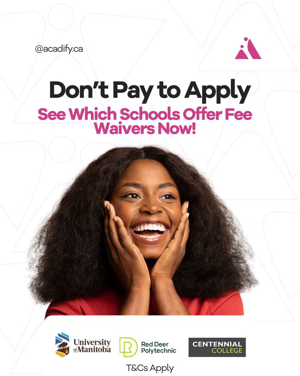 acadifyhq's tweet image. If you’re thinking about studying in Canada, now’s the perfect time to take the first step! 

Getting a head start on your study permit application will save you from last-minute hassles—don’t wait!

#acadify #universityofmanitoba #reddeerpolytechnic #centennialcollege
