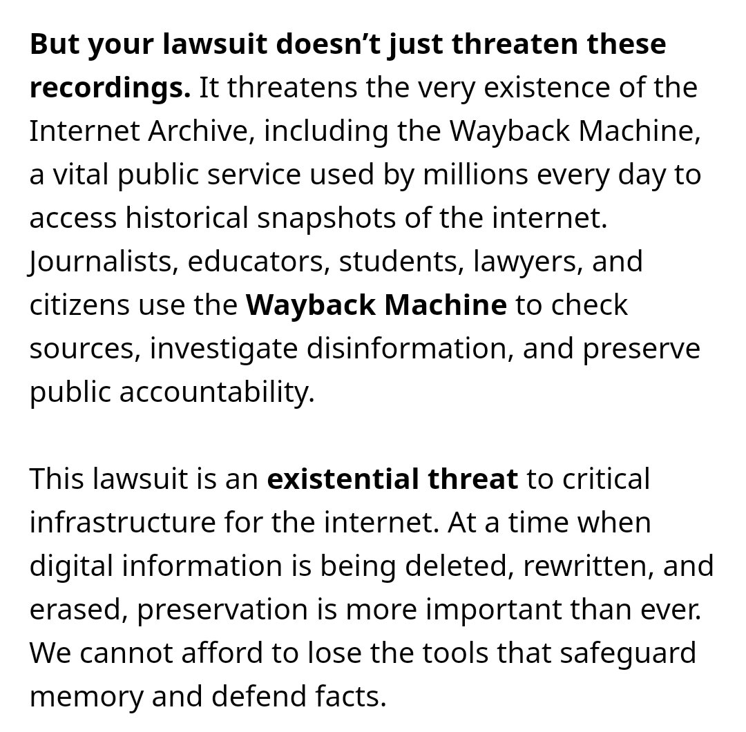 LeBuzzdilyacin1's tweet image. #DefendtheInternetArchive