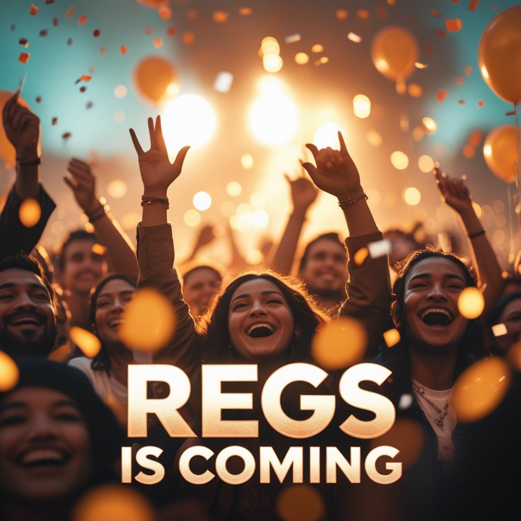 mulord92's tweet photo. "The wait is almost overโฆ
REGs is Coming!
Get ready for the BIG DAY โ celebrations, surprises, and something revolutionary!
Let the countdown begin!"
#REGsIsComing #CountdownToREGs #ExcitedForREGs #GameChanger #FestiveLaunch #SidraEcosystem
@GLNsGlobal
@senulam007
@Hongle1972