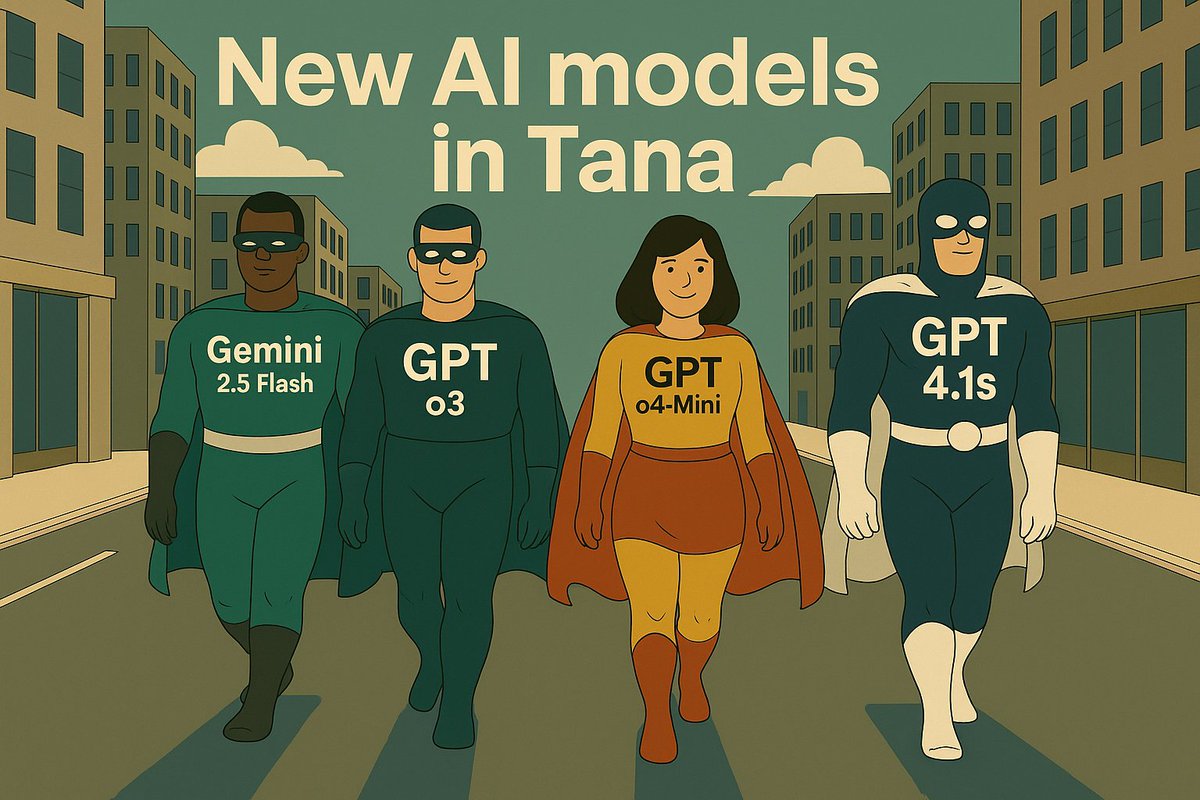 🤖New AI models available for AI Chat, Agents and AI commands!

Build custom AI workflows with cutting-edge models, giving you more control, more flexibility, and even sharper results💪

New models now available:
Gemini 2.5 Flash
Gemini 2.5 Flash with max. reasoning (~25k tokens)