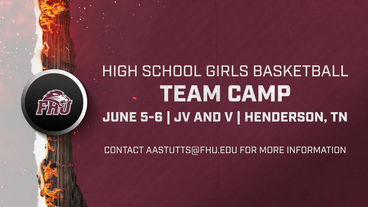 We still have available spots for June 5-6! Email aastutts@fhu.edu for more info!
