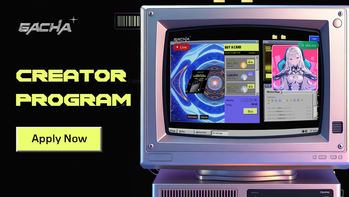 Introducing the Gacha Creator Program

Want to make money talking about Gacha? Create content, stream, and clip around Gacha and get paid for it.

Sign up now: whop.com/gacha-creators/